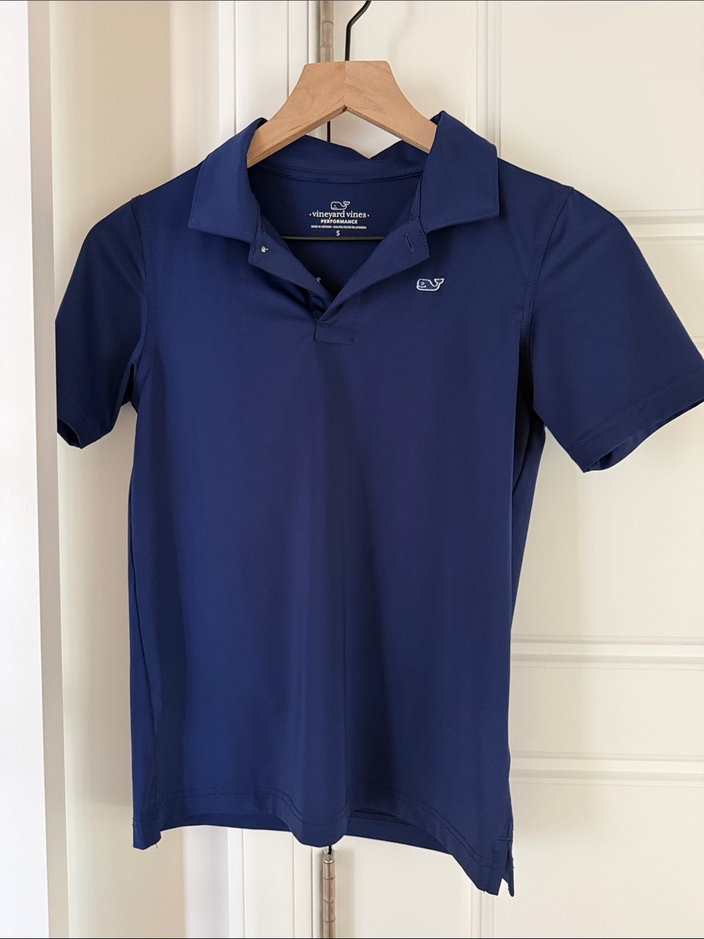 Vineyard Vines Men's Navy Performance Polo